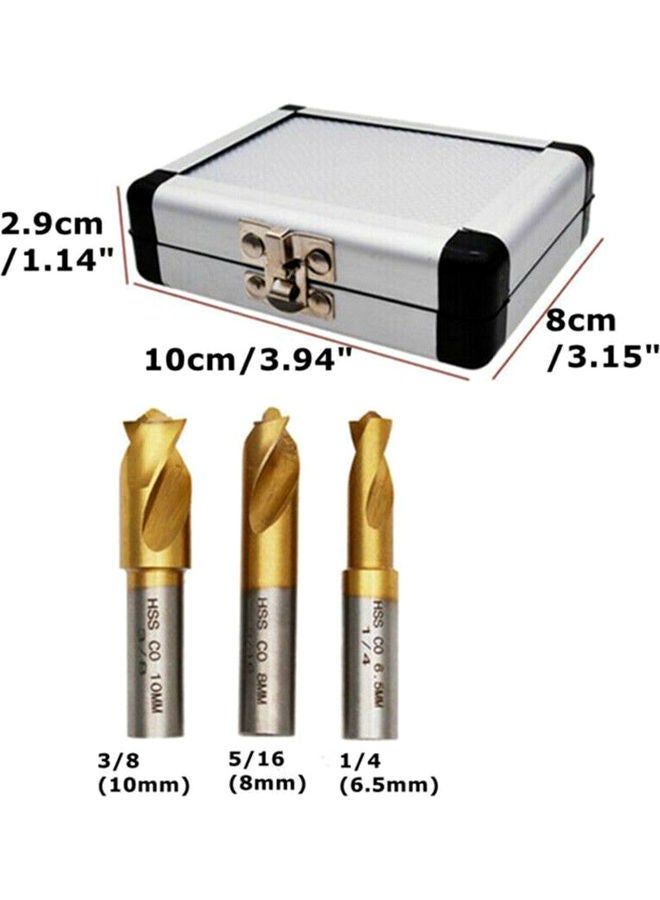 نيبمينينت طقم لقم مطلية بالتيتانيوم والكوبالت مكون من 3 قطع متعدد الألوان 10.00X2.90X8.00سم - Image 5