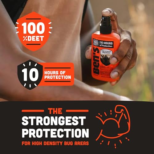 Ben's 100 Tick & Insect Repellent - Alcohol-Free DEET Insect Repellent Pump Spray - Offers 10 Hours of Protection for Adults & Children -3.4 Fl Oz (2 Pack) - Image 3