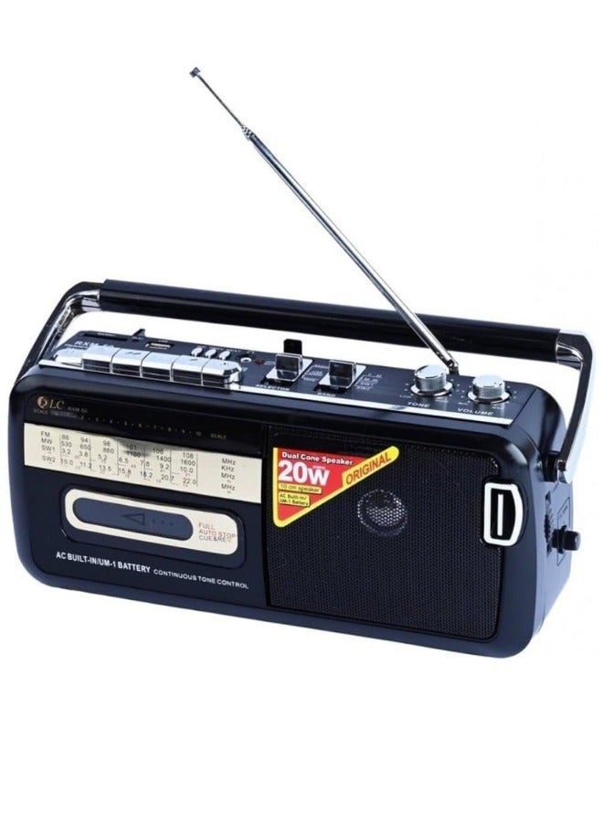 DLC Dlc Recorder,radio cassette player, usb and usb ((M50)) 