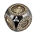 Haxtec Spinner Dice 7in1 Metal DND Dice Set Black Gold Unique Gamer Gifts Fidget Spinner Metal DD Dice Valentines Day Gamer Gifts DND Gift TTRPG Dungeon Masters RPG Collectors - Image 3