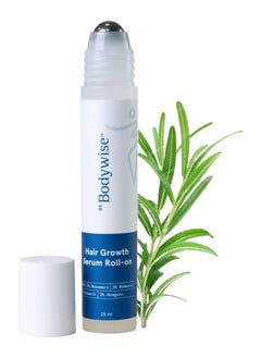 Be Bodywise 3% Rosemary Hair Growth Serum (Roll On) | 3% Redensyl, 2% Aminexil & 2% Anagain | Thicker And Stronger Hair | Prevents Hair Fall And Stimulates Follicles | 25ml  - Image 1
