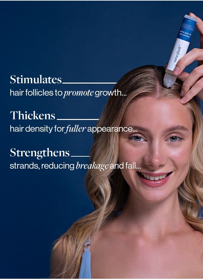 Be Bodywise 3% Rosemary Hair Growth Serum (Roll On) | 3% Redensyl, 2% Aminexil & 2% Anagain | Thicker And Stronger Hair | Prevents Hair Fall And Stimulates Follicles | 25ml  - Image 2