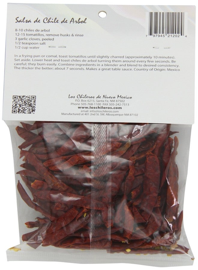 Los Chileros Whole Chile De Arbol, 2 Ounce - Image 2