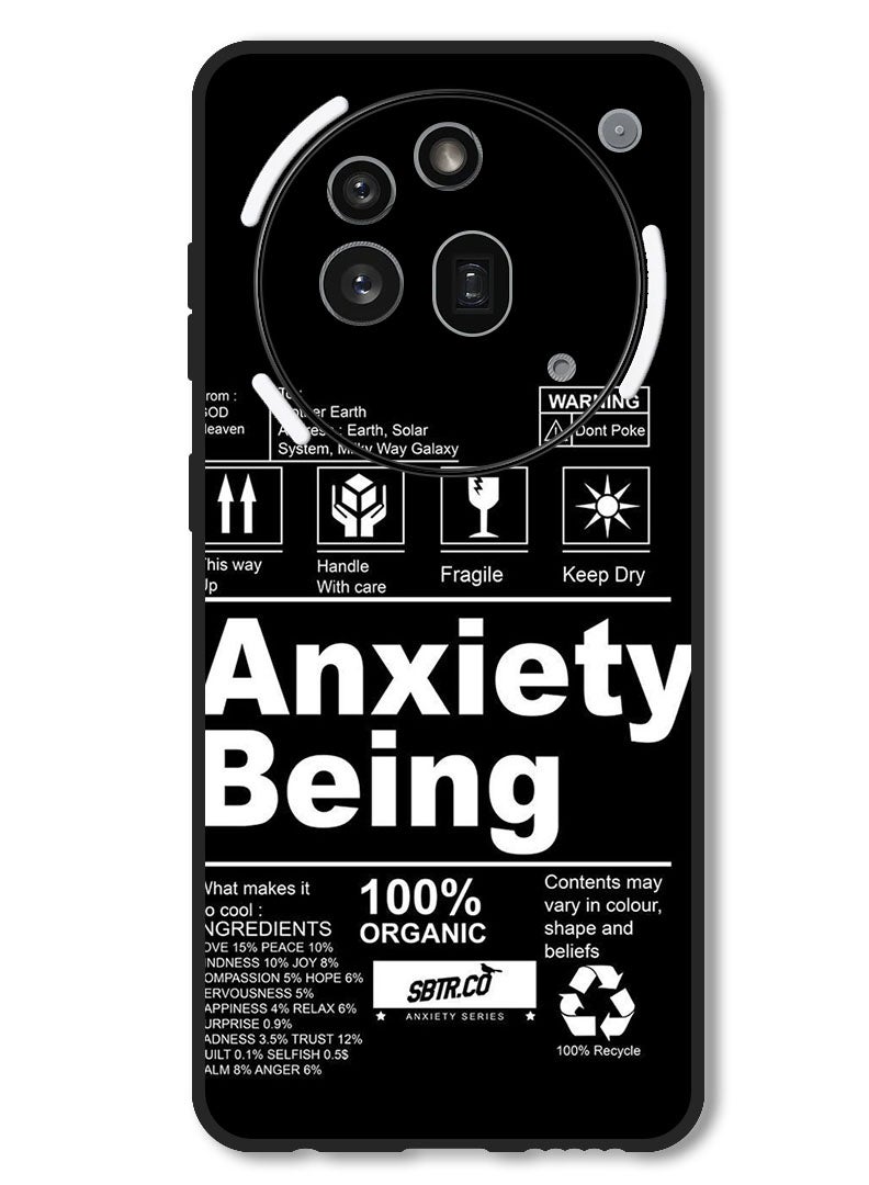 Theodor Case Compatible with Nothing Phone 3a Pro Protection Shockproof Bumper Cover Anxiety Being - Image 1