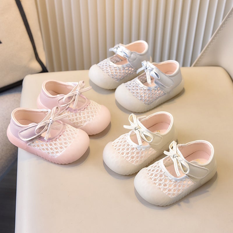 Mesh Sneakers Lightweight Flexible Sole Walking Shoes For Kids Indoor And Outdoor Activities - Image 3
