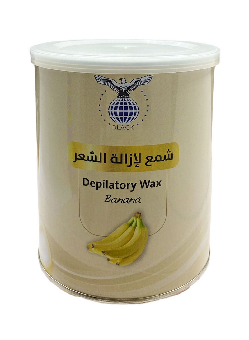 Black Depilatory Wax Can Banana 800ml - Image 3