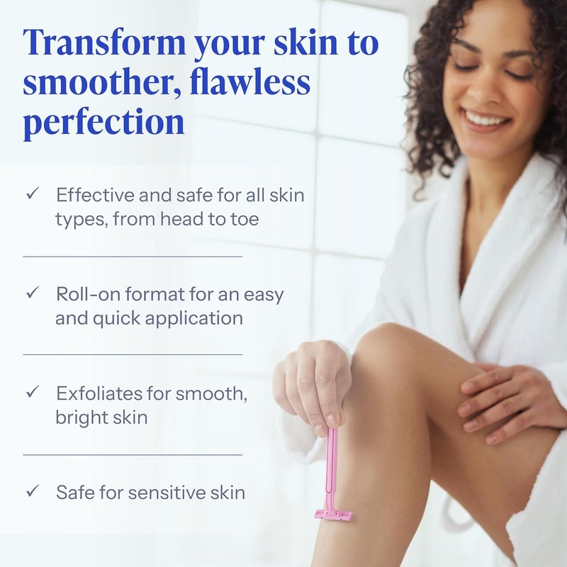 Tend Skin حل العناية بالبشرة تند - رول قابل لإعادة التعبئة - 2.5 أونصة للشعر الناشئ ونتوءات الحلاقة - Image 3