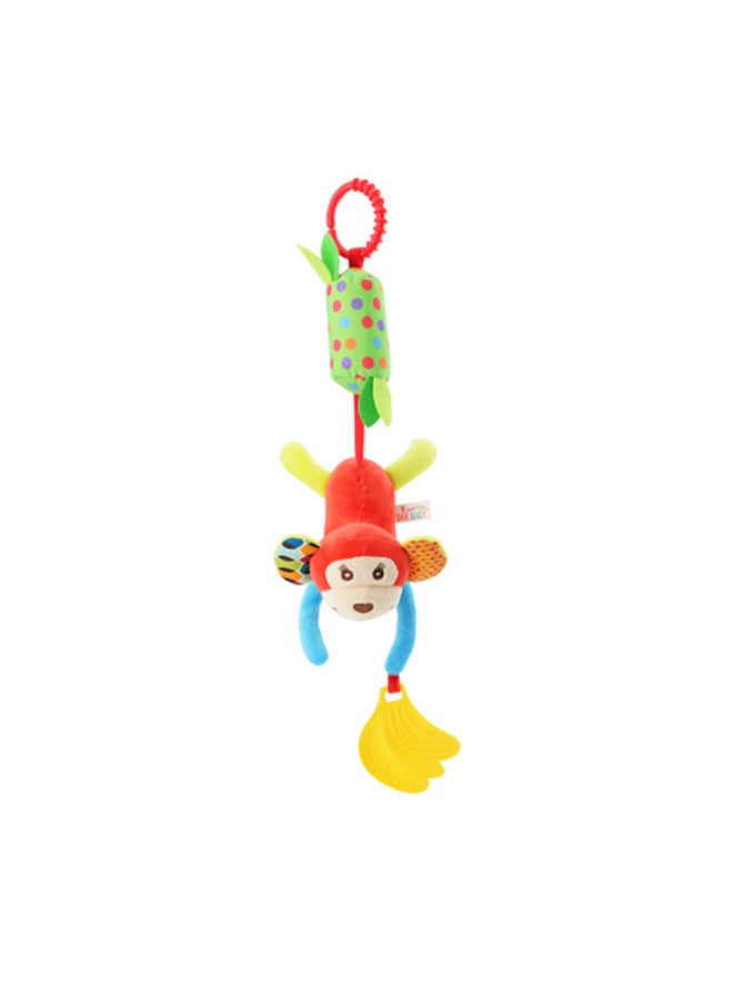 SKKbaby Animal Wind Chimes 6 Wind Chimes Car Hangers With Teeth-Color:Little Monkey - Image 1