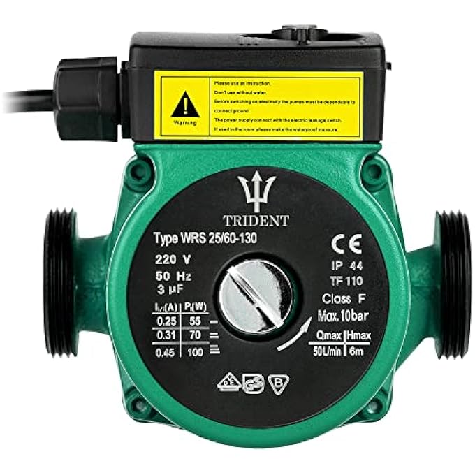 Trident CENTRAL HEATING PUMP BY . 6 YEAR WARRANTY. EU. - Image 1
