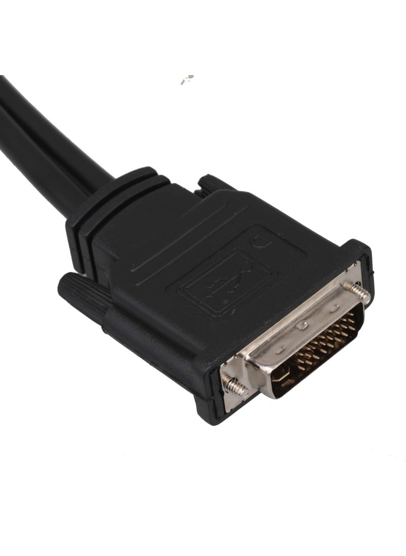 BQLZR BQLZR DVI-Male DVI-I to VGA Female Monitor Video Splitter Adapter Cable for Duplicating Images,Only Divider Line Can be Used at a Time  - Image 4
