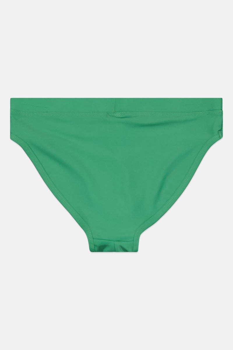 Asos Design Women Plain Bikini Bottom, Green  - Image 2
