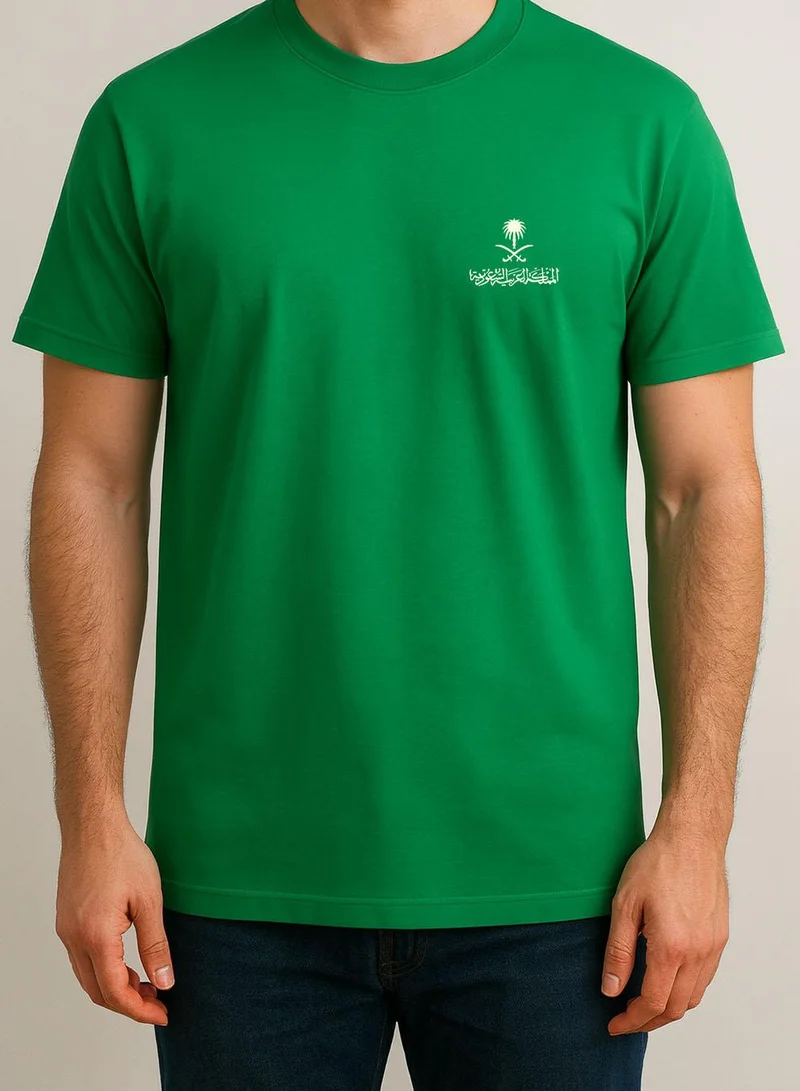 Lowha Cotton T-Shirt for Saudi National Day or Everyday Saudi Pride Wear for Women & Men
