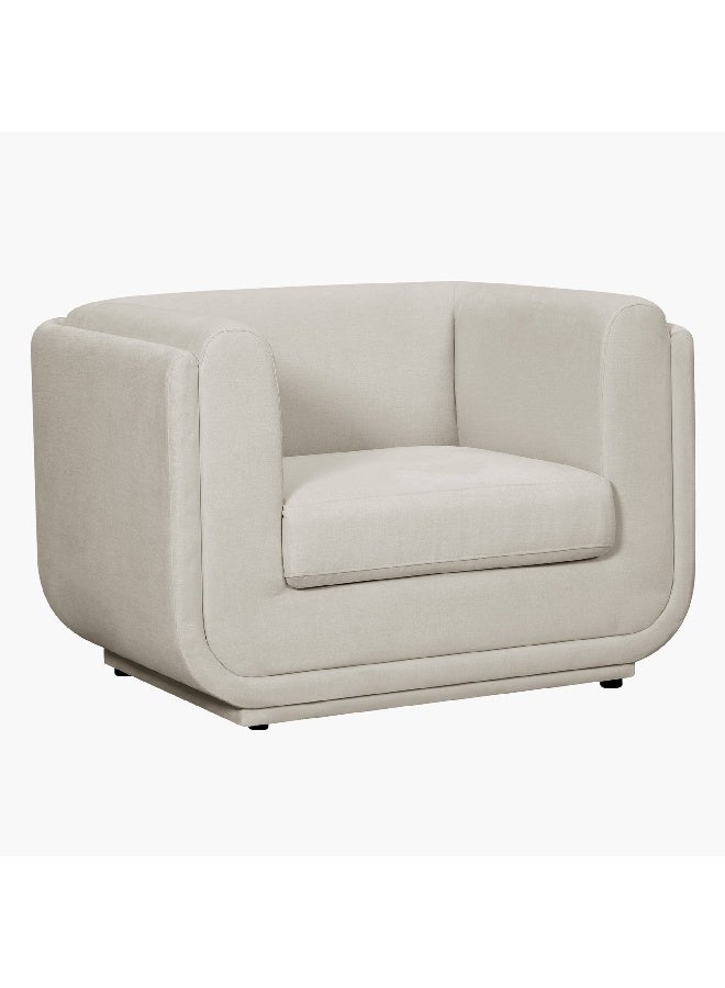 Home Box Brooklyn Fabric Armchair Sofa 86 x 75 x 109 cm - Image 1