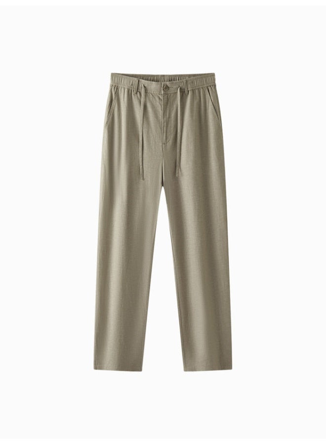 SEMIR Men's Casual Solid Color Pants - Image 1