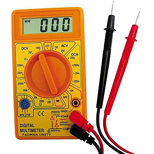 Fadman FADMAN FD29 DIGITAL MULTIMETER YELLOW  - Image 1