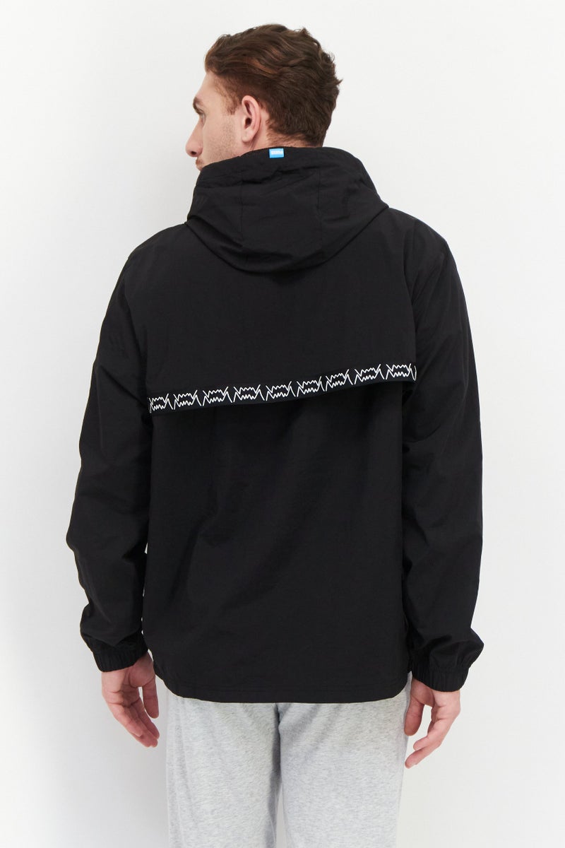 PUMA جاكيت تدريب رياضي للرجال، أسود - Image 4