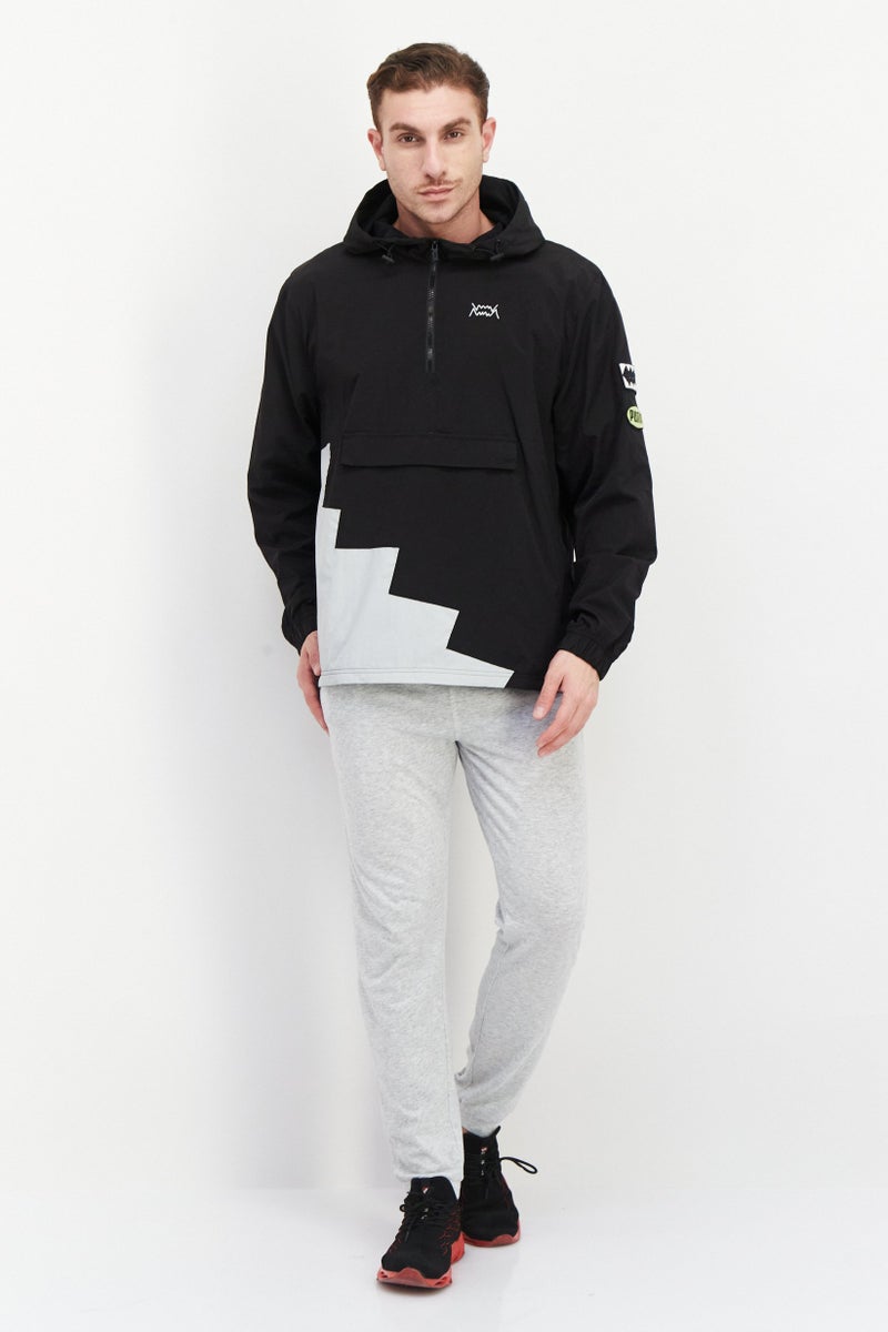 PUMA جاكيت تدريب رياضي للرجال، أسود - Image 3