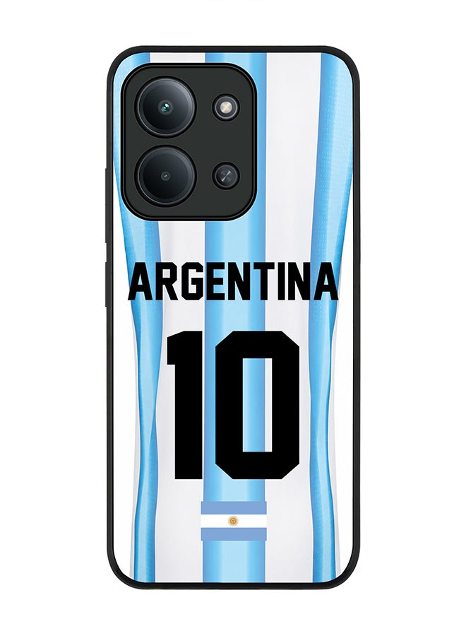 Stylizedd For Xiaomi Redmi 15C 4G Case,Slim fit Camera Protection, Shockproof Thin Phone cover  - Football Team Argentina World Cup 2026