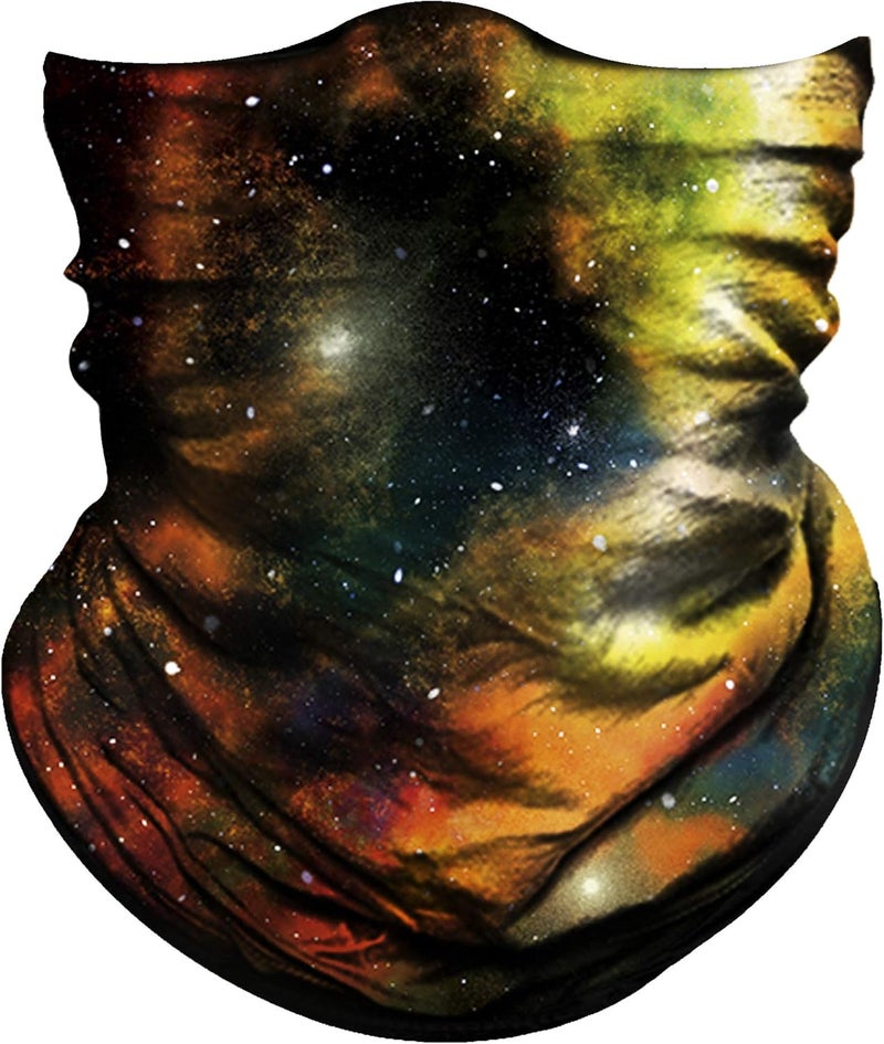 Obacle Seamless Bandana Rave Face Mask Women Men for Dust Wind Sun Protection - Image 1
