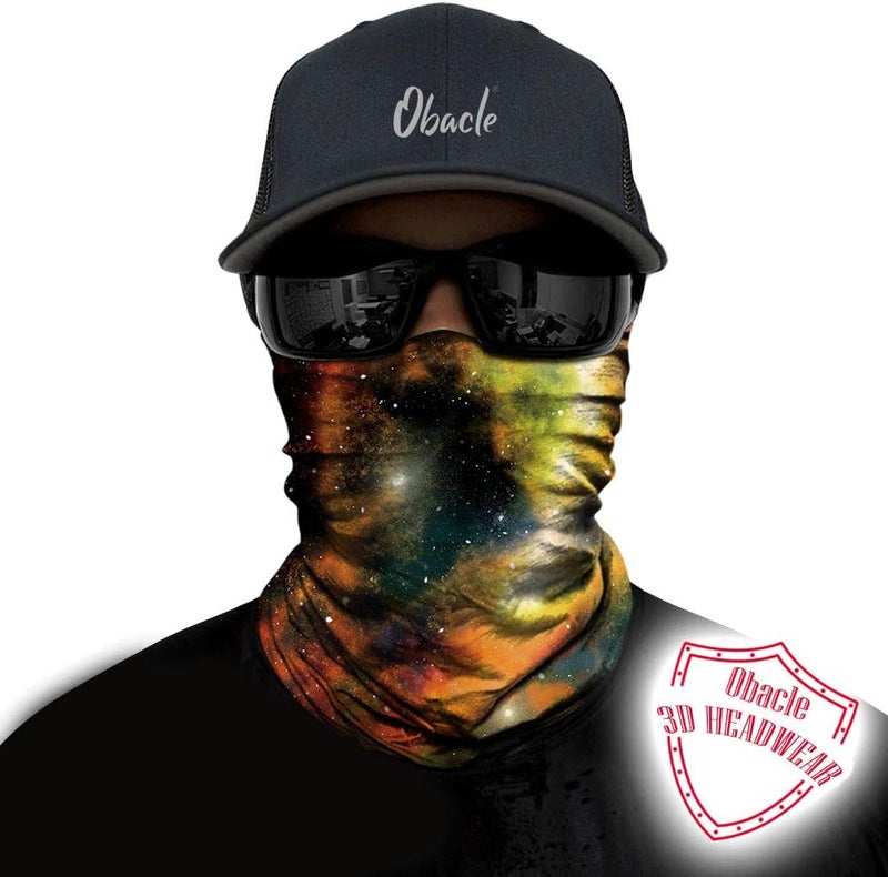 Obacle Seamless Bandana Rave Face Mask Women Men for Dust Wind Sun Protection - Image 2