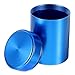 YBEATY Small Pill Case Metal Portable Aluminium Alloy Round Pill Box Container Waterproof Pocket Medicine Box Holder Organizer Travel Camping Daily Outdoor Supplements Bottle for Vitamin Fish Oils - Image 1