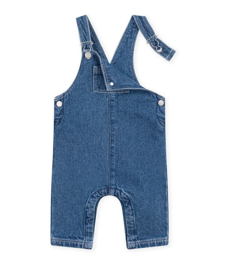 بيتي باتو Babies' Long-Leg Denim Dungarees