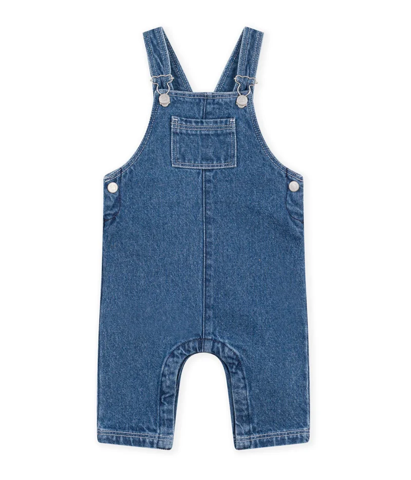 بيتي باتو Babies' Long-Leg Denim Dungarees