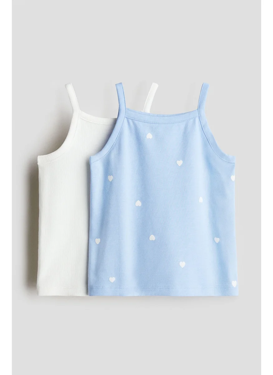 اتش اند ام 2-Pack Cotton Strappy Tops