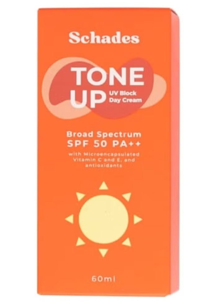 Tone UP UV Block Day Cream Broad Spectrum SPF50 PA++ - 60ml