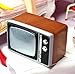 EatingBiting 112 Miniature Doll Furniture Resin Retro TV Model Television Scenes 112 Resin Retro Style Mini House Living Room Appliances Decoration Mini Television - Image 3