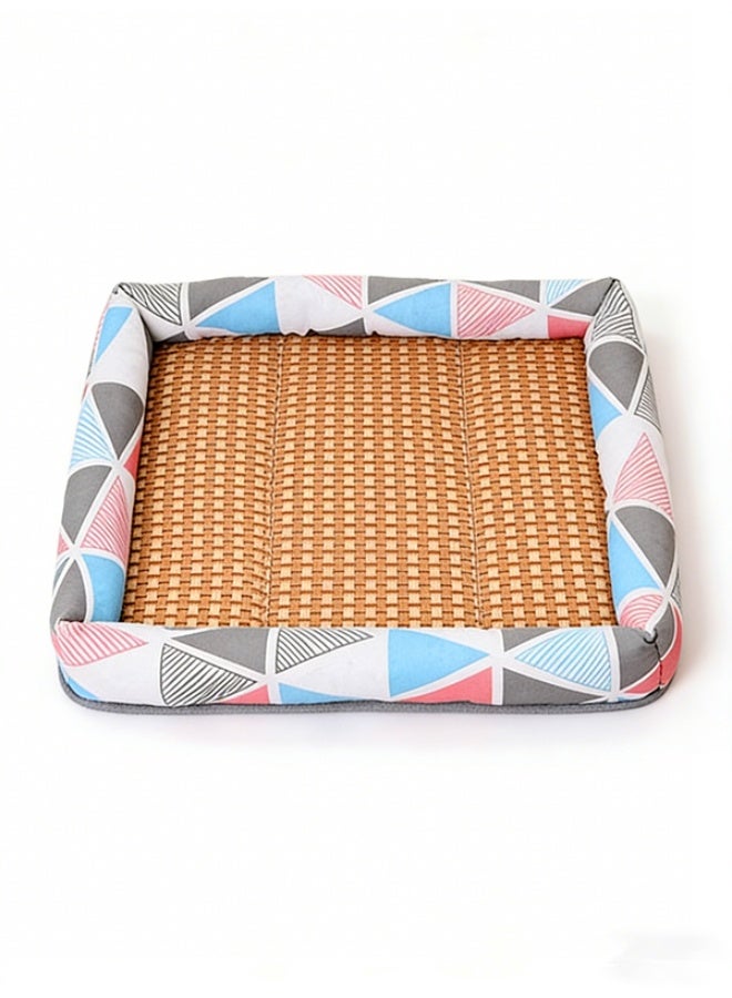 Dog beds, cat beds, summer MATS, dog beds, pet supplies, Teddy small and medium-sized dog mattresses, suitable for all seasons