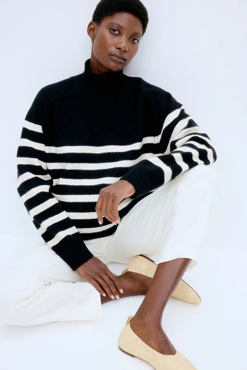 اتش اند ام جينز بطول الكاحل من تشكيلة ماما