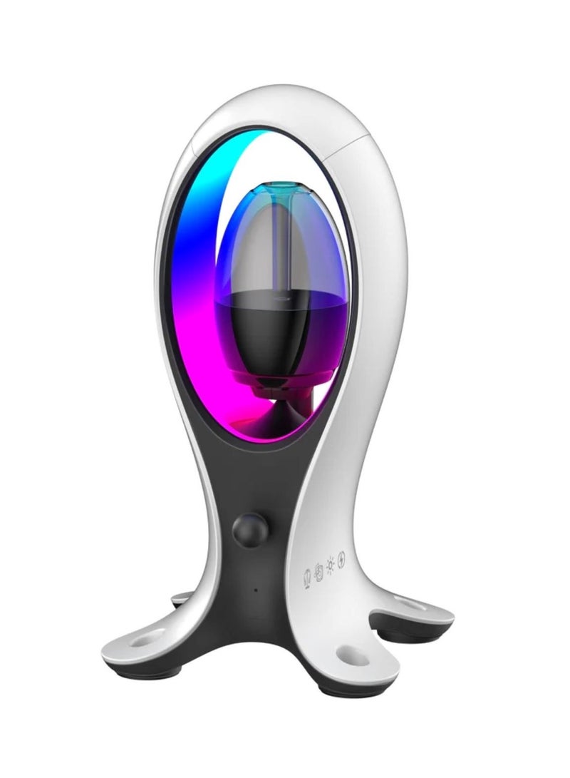 Dynamic High Fidelity Dual Mode RGB Speaker w/ Headphone Stand & USB Hub - Image 1