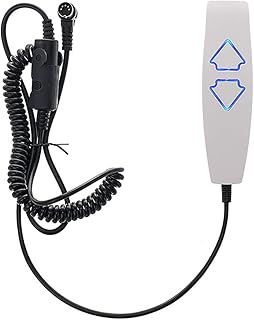 Fruhdi 2 Button 5 Pin Prong Remote Handset Controller Hand Control with USB and Backlight for Lift Chairs Power - Image 1