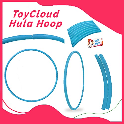 Toy Cloud Octa Hula Hoop - Versatile 4-Size Adjustable Exercise Ring Set for Women, Adults & Kids Interlocking Hoola Hoops 18-29" Hulla Hups for Girls - Image 2