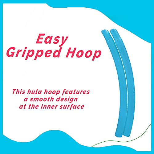 Toy Cloud Octa Hula Hoop - Versatile 4-Size Adjustable Exercise Ring Set for Women, Adults & Kids Interlocking Hoola Hoops 18-29" Hulla Hups for Girls - Image 4
