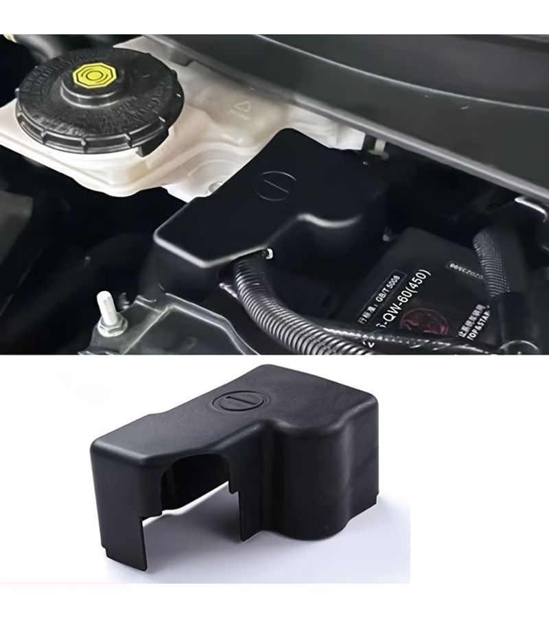 Black Honda Crv Breeze Battery Negative Terminal Cover Protective Anti Rust Waterproof Auto Part - Image 1