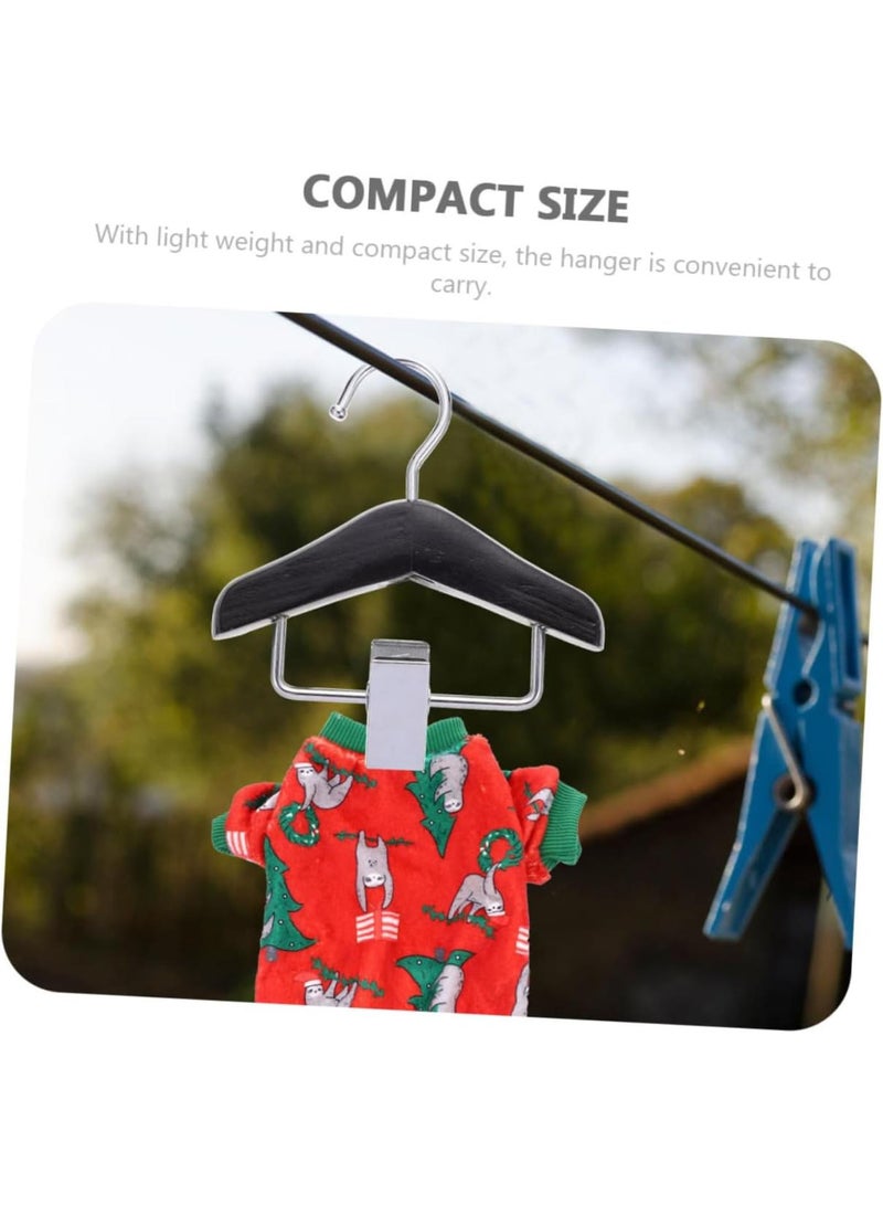 GGOOT 2pcs Pet Clothes Hanger for Dogs and Cats Skirt Clip Organizer for Pets Easy to Use Clothes Storage - Image 4