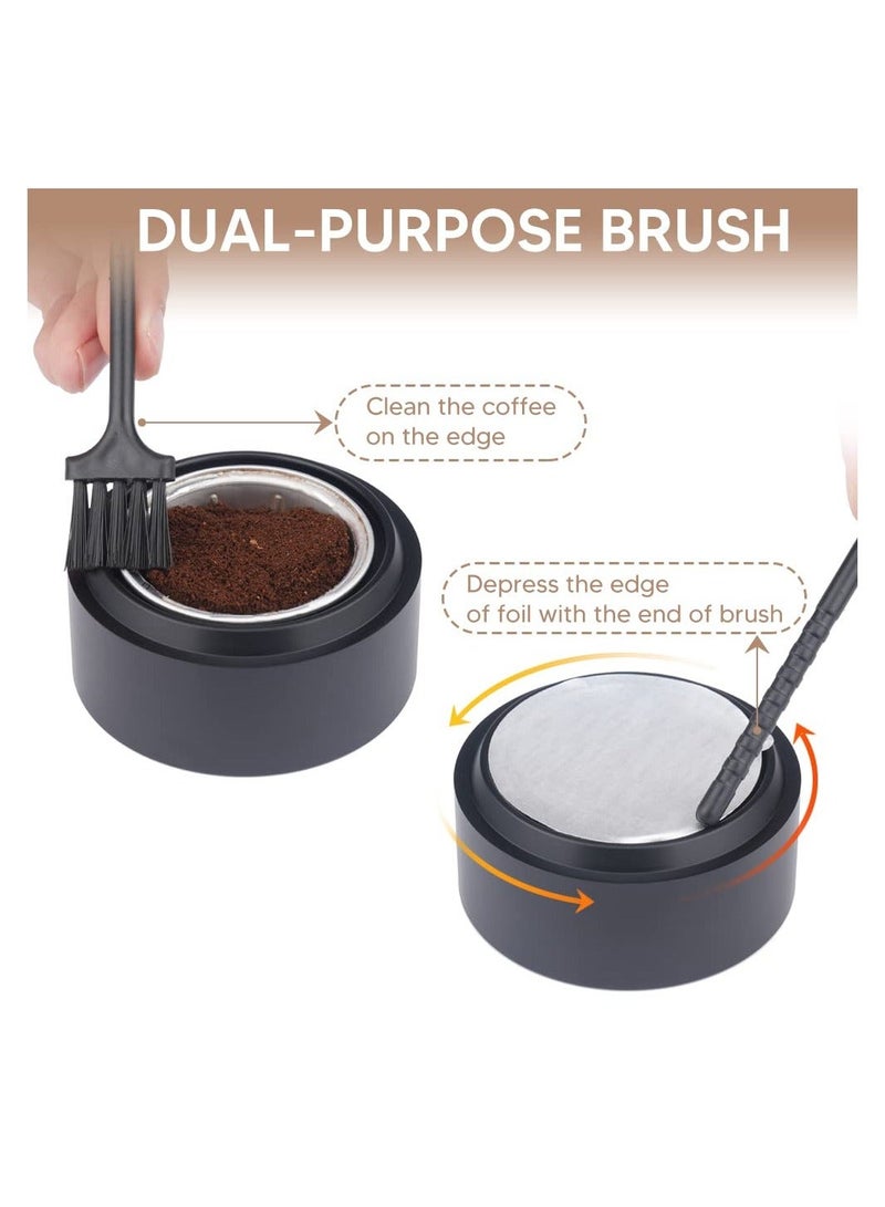 NIBEMINENT Reusable Vertuo Capsule Refill Kit, VertuoLine Capsules with Aluminum 100 Foils Seals Filling Tool Holder Compatible Pod - Image 3