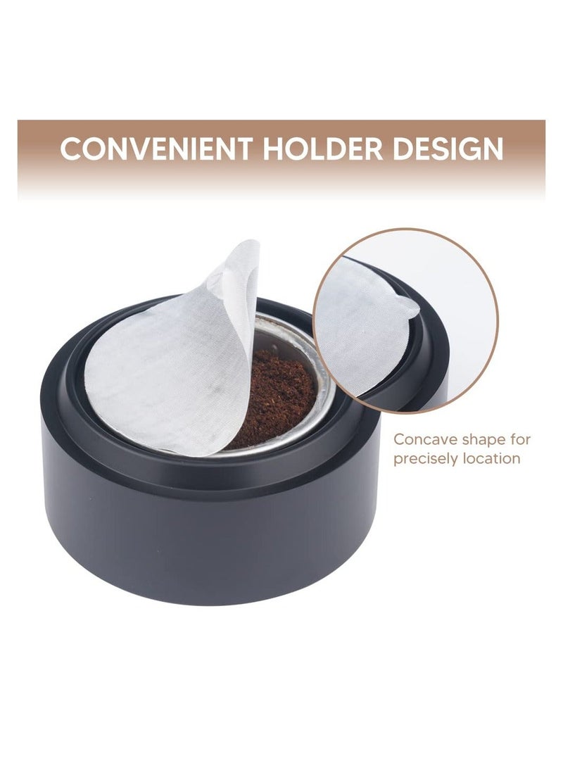 NIBEMINENT Reusable Vertuo Capsule Refill Kit, VertuoLine Capsules with Aluminum 100 Foils Seals Filling Tool Holder Compatible Pod - Image 5