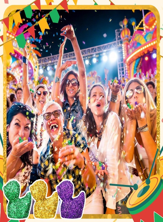 Yaocom 100 Pcs Mini Glitter Bright Duck Statue Glitter Duck Figurines Micro Garden Landscape Dollhouse Cake Decoration Potted Plants DIY Craft Charms for Party Christmas Thanksgiving Gift - Image 5