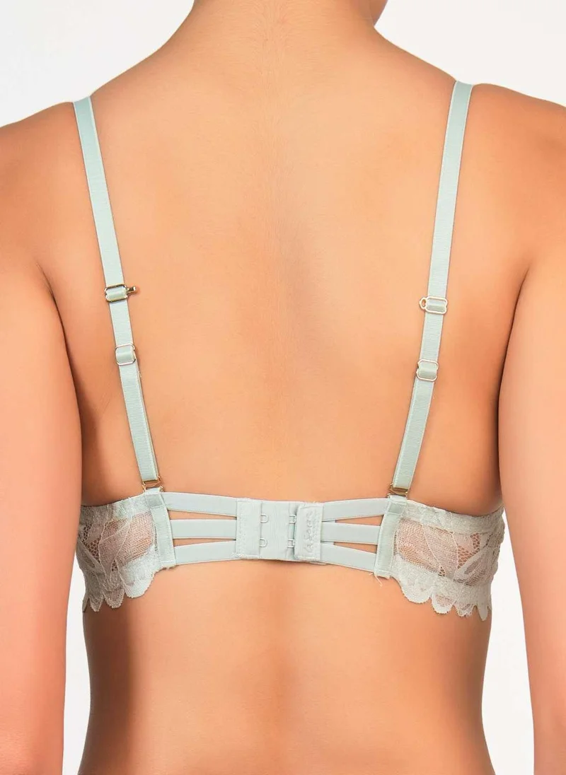 La Senza La Senza Sexy Double Pushup Plunge Lace Bra