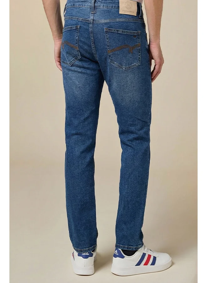 Mannerism  The Clean Cut Denim Slim Fit Jeans for Men | Best Price UAE