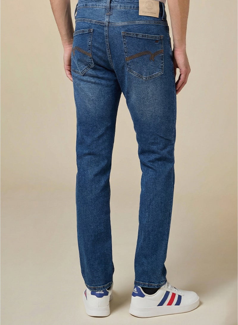 Mannerism The Clean Cut Denim Slim Fit Jeans - Image 5