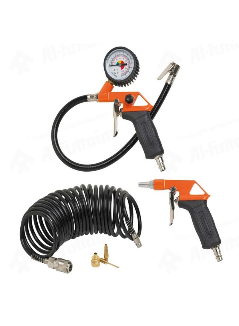 Black Decker Air Compressor Tool Kit 6 Pc.