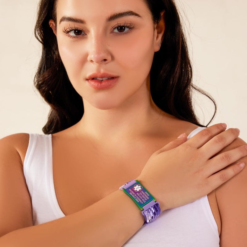 Divoti Custom Engraved Medical Alert ID Bracelet – Dual-Sided Wristband, Stainless Steel – Durable & Rust Free – Adjustable & Trim-to-Fit – Emergency Medical Info Band for Men & Women - Image 4