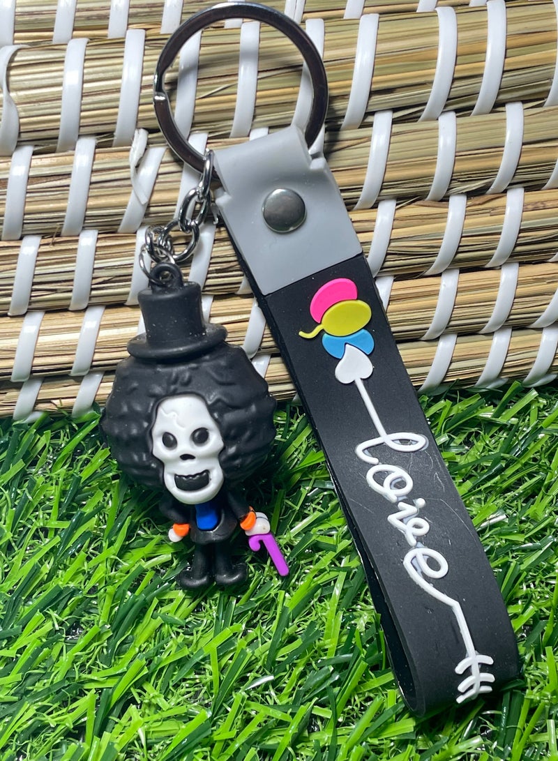 Generic Distinctive cartoon keychain distinctive accessory key chain with ribbon that fits with car keys wallets and bags beautiful creative gift - Image 1