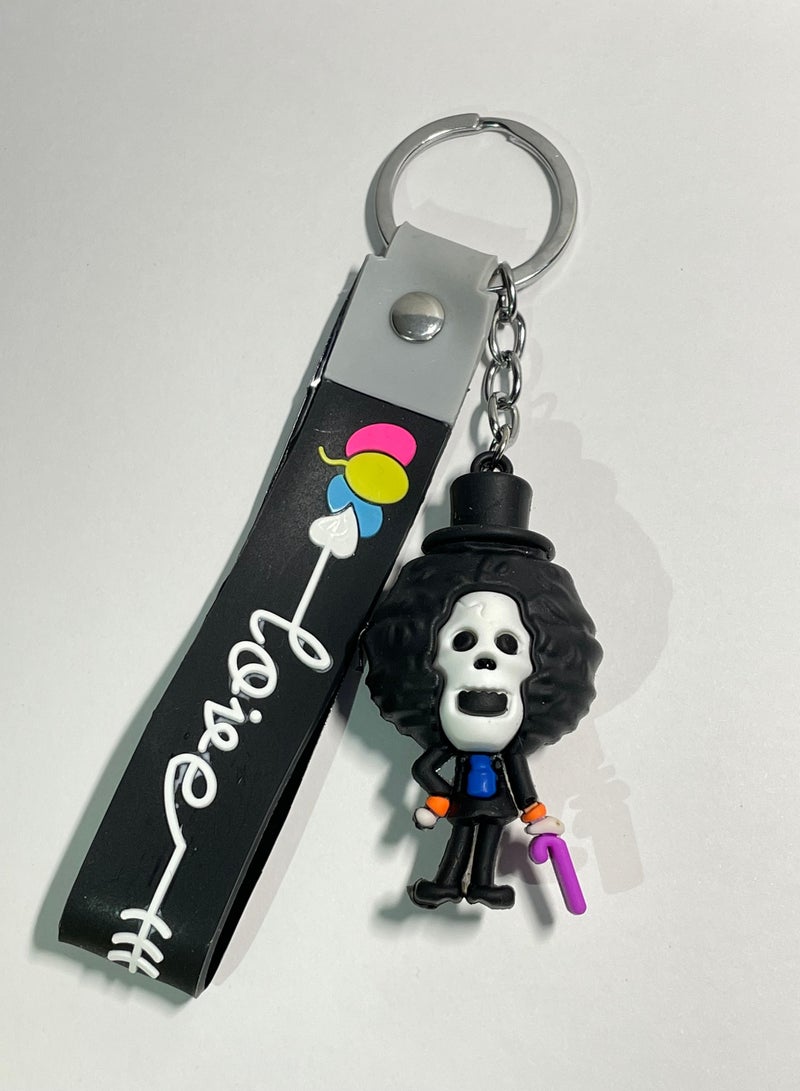 Generic Distinctive cartoon keychain distinctive accessory key chain with ribbon that fits with car keys wallets and bags beautiful creative gift - Image 2