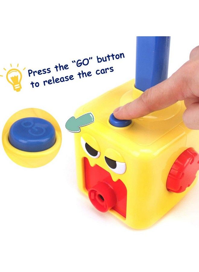 LiKee Balloon Powered Cars Balloon Racers Aerodynamic Cars Stem Toys Party Supplies Preschool Educational Science Toys With Manual Balloon Pump For Kids Boys Girls 3+ And Classroom - Image 4