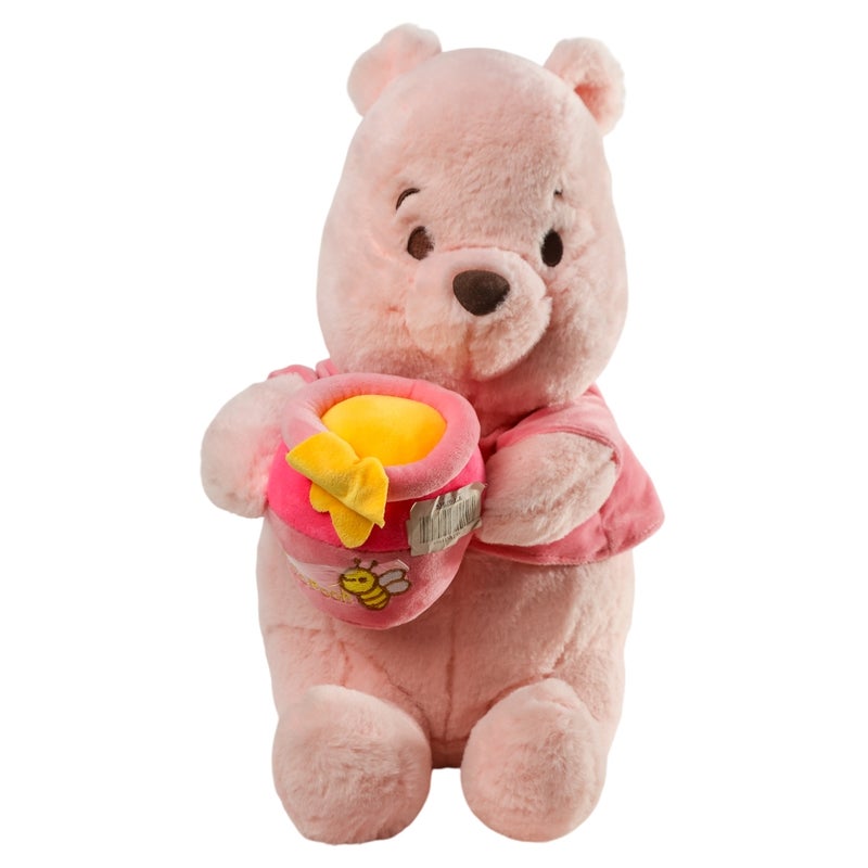 دمية ويني الدبدوب مع برطمان العسل المحشوة للأطفال - 2233